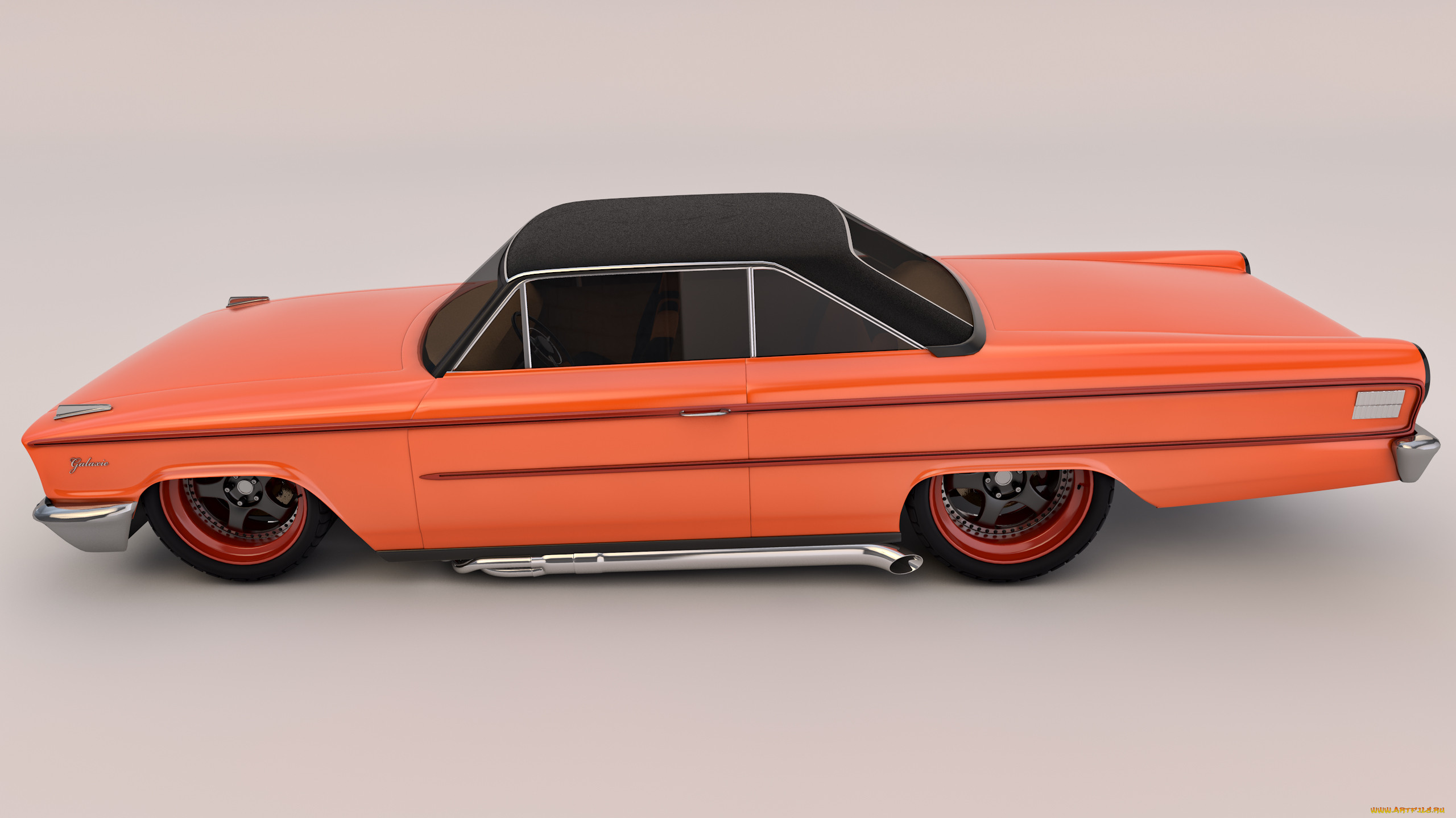 , 3, galaxie, 1963, ford